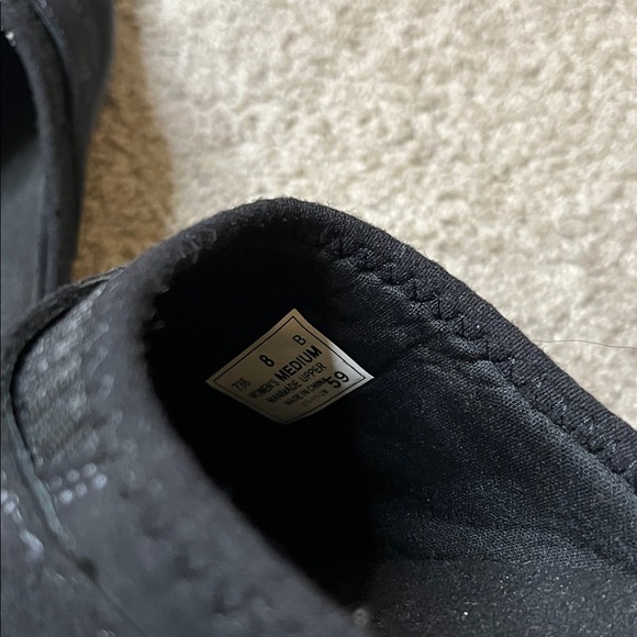 Orthofeet Louise Women’s Black Grey Clog Slip On Comfort Slipper Size 8